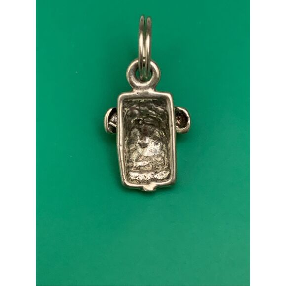 Phone from the past Sterling Silver Jewelry Charm #telephone - Picture 4 of 4